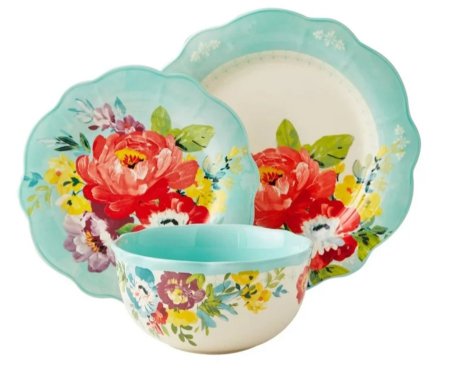 طقم صحون Vintage Blossom